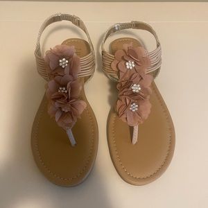 Inc International Concepts kiara flat jewel sparkle thong slip on sandal